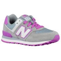 new balance 574 new balance voor kleine meisjes loopschoenen grijs purple Outlet Online emcqw706